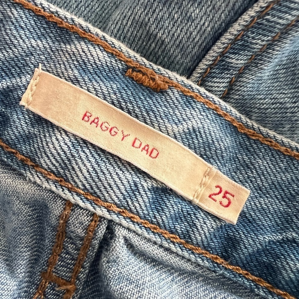 Levi’s Blue Distressed baggy dad Jeans size 25 - Picture 7 of 13